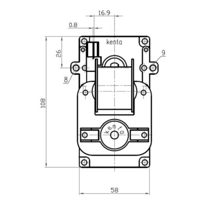 SML974-00 BRAS Motoreducteur Karmek